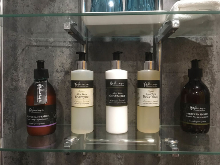 Complimentary Highland Soap Co products